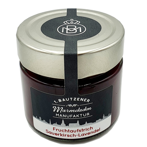 Sauerkirsche-Lavendel Marmelade